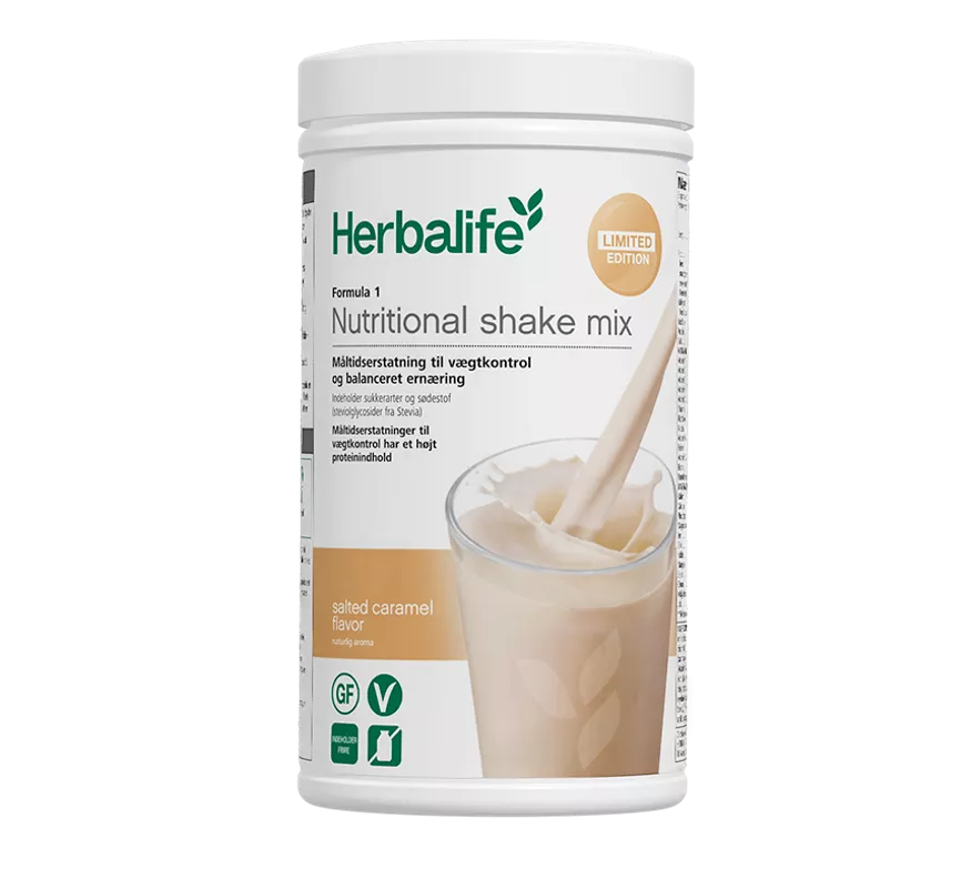 Formula 1 Salted Caramel shake mix